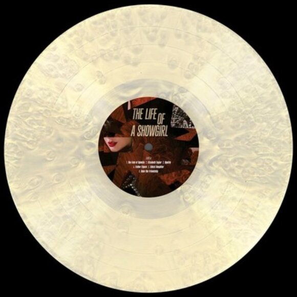 Taylor Swift The Life of a Showgirl The Tiny Bubbles Champagne Vinyl Pearlescent - Picture 2 of 3